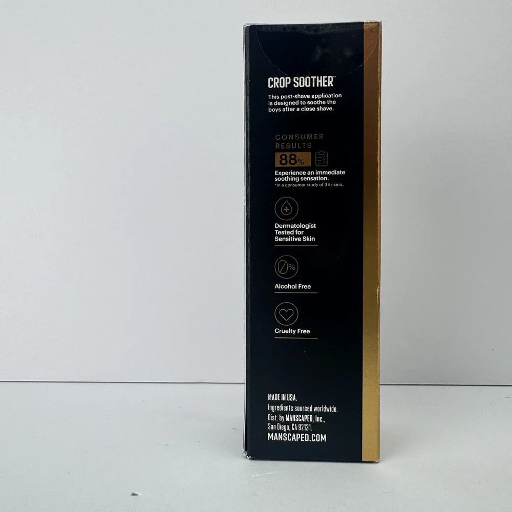 MANSCAPED® Crop Soother™ Groin Grooming Aftershave Lotion for‎ Soothing & Relief